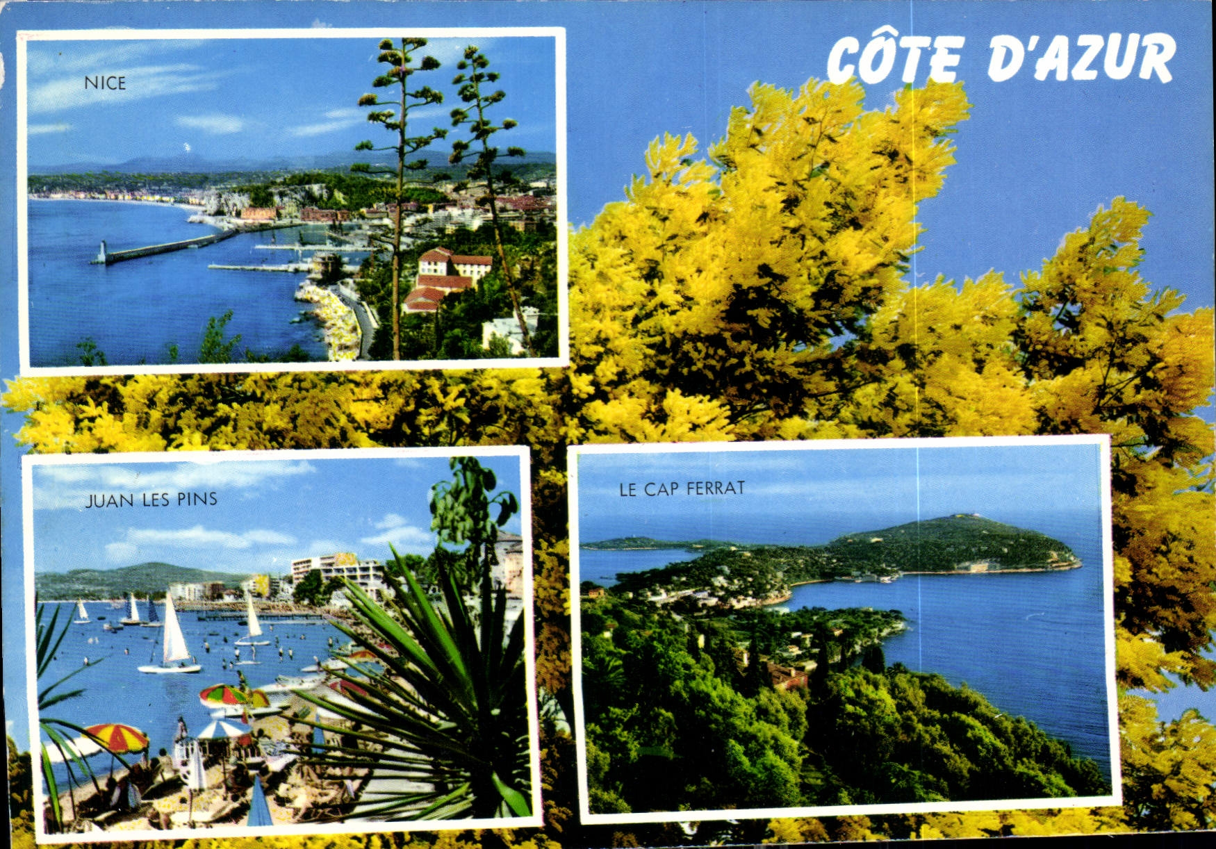Côte d'Azur — Nice, Juan les Pins, Le Cap Ferrat — Éditions S.E.P.T.