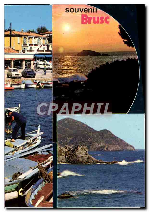 Brusc — Souvenir — Éditions Chromé, n° C-359