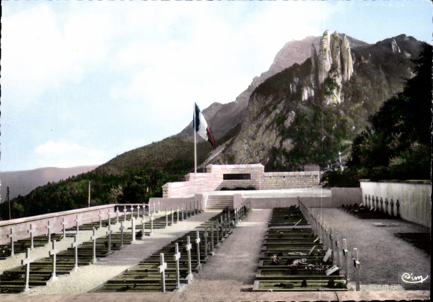 Saint-Nizier-du-Moucherotte — Cimetière des Résistants du Vercors — C.I.W.
