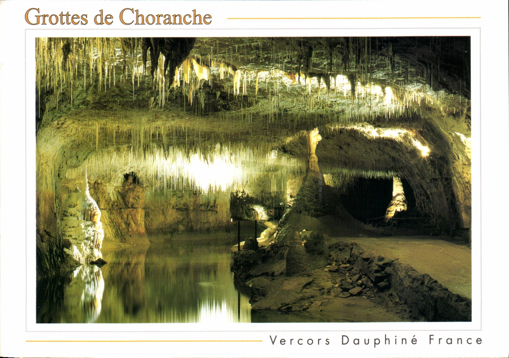 Grottes de Choranche — Vercors Dauphiné France — Éditions Images de France - Isère