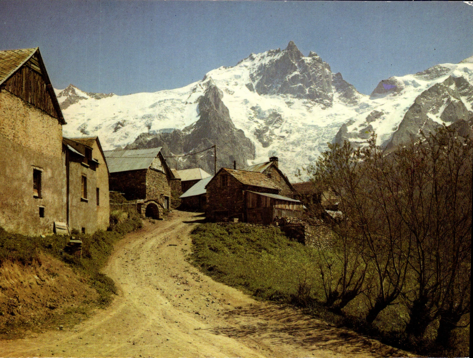 Le Chazelet — vue du Mont Blanc — Éd. J. Cellard, n° B.4900