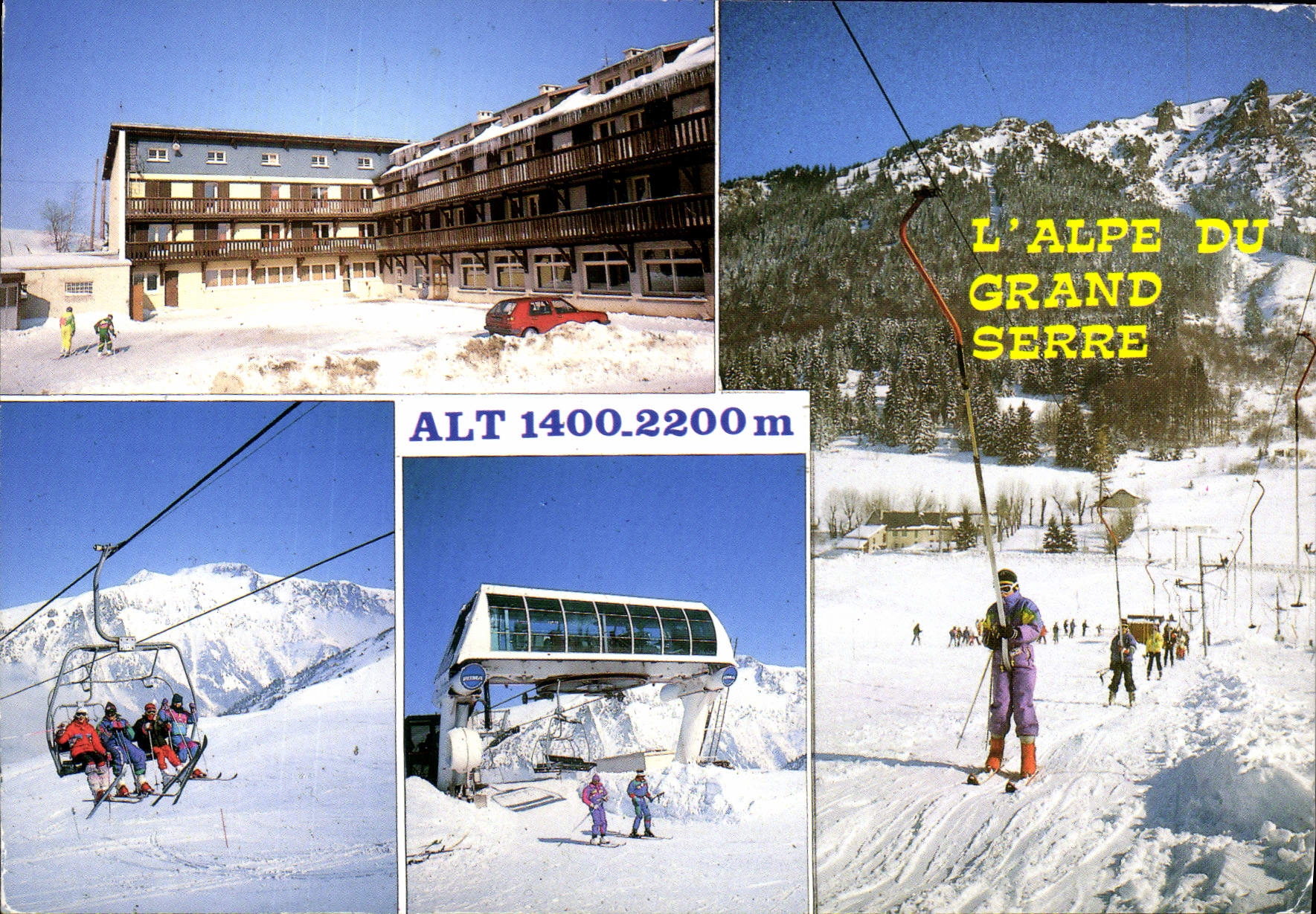 L'Alpe du Grand Serre — station de ski — Éditions CELLARD