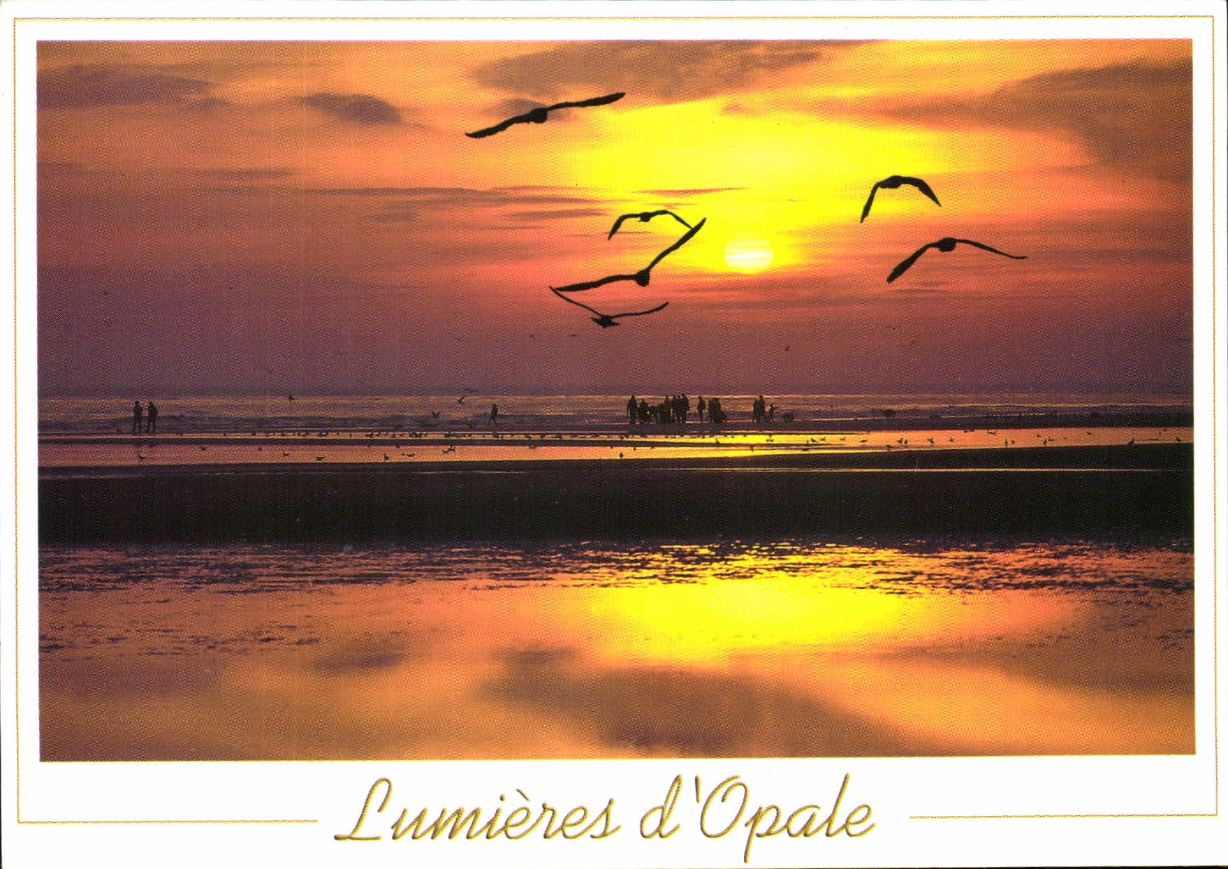 Opal-Lichter — Sonnenuntergang am Strand — Artaud Frères, Verlag