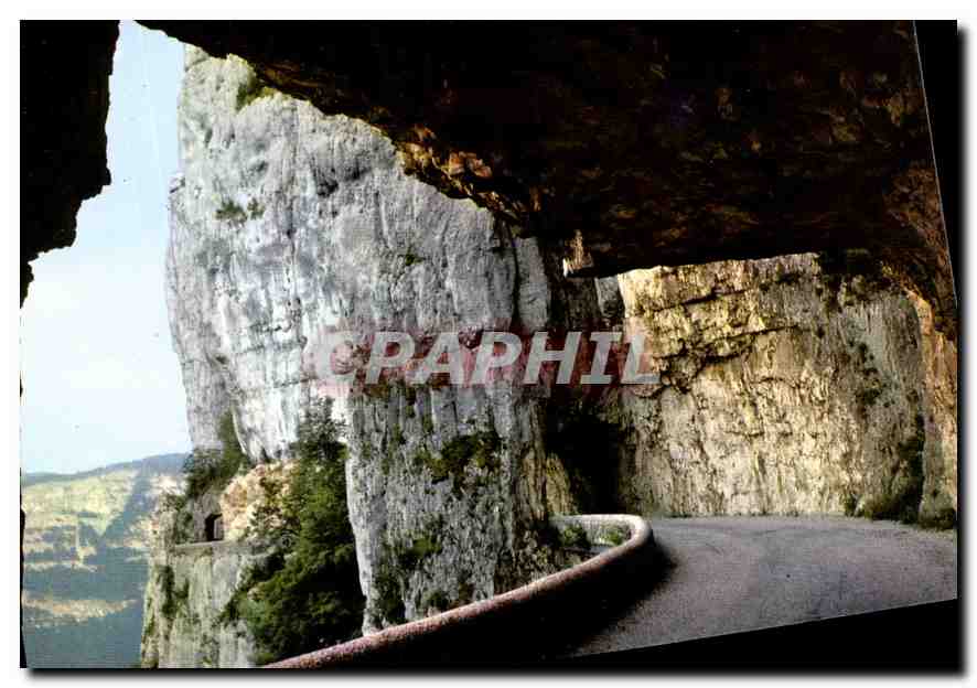 CPM Paysages du Vercors la Route des Grands Goulets surplombant la Vallee de la Vernaison 