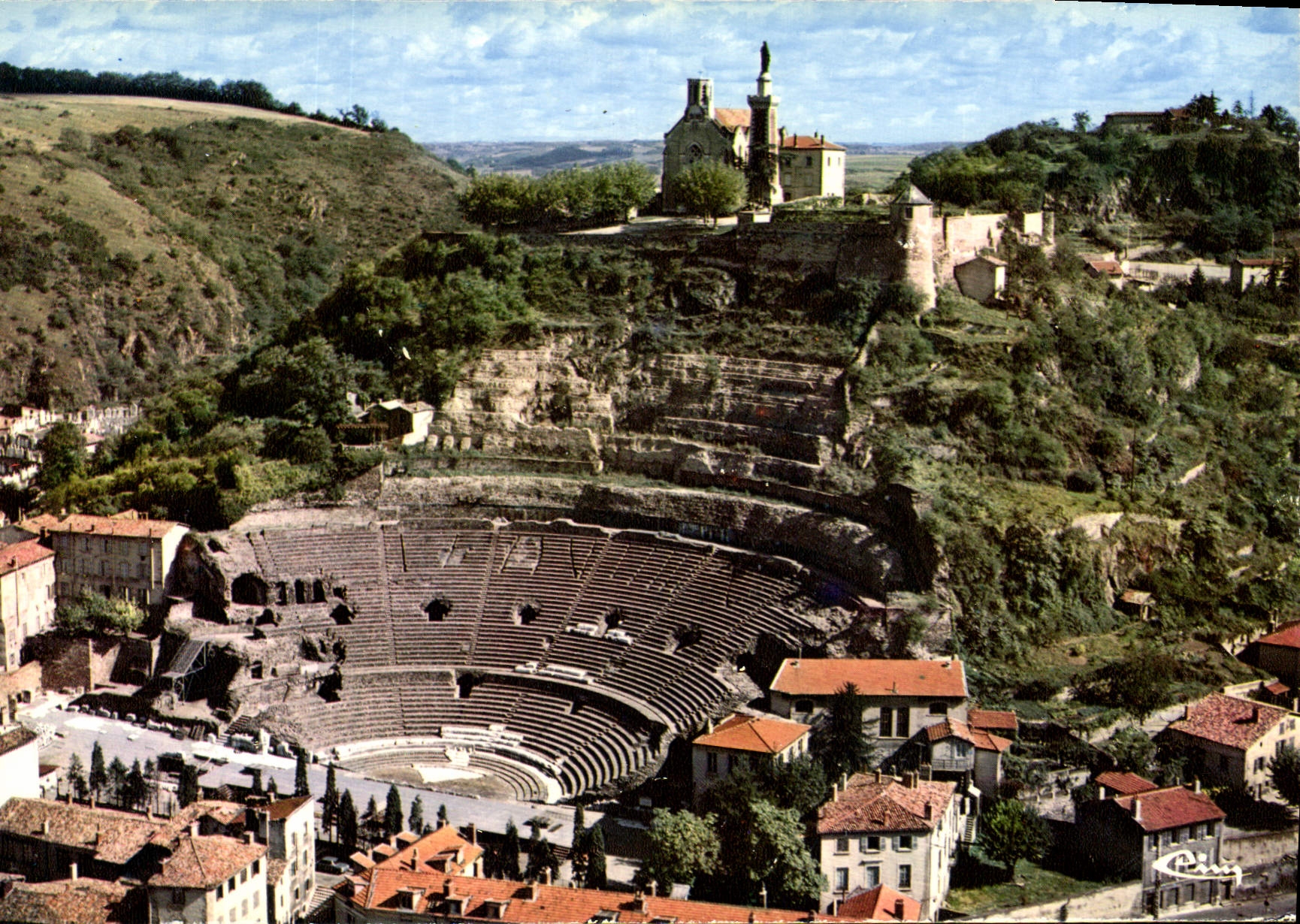 Vienne (Isère) — Antikes Theater und N.-D. de Pipet — Verlag Combier
