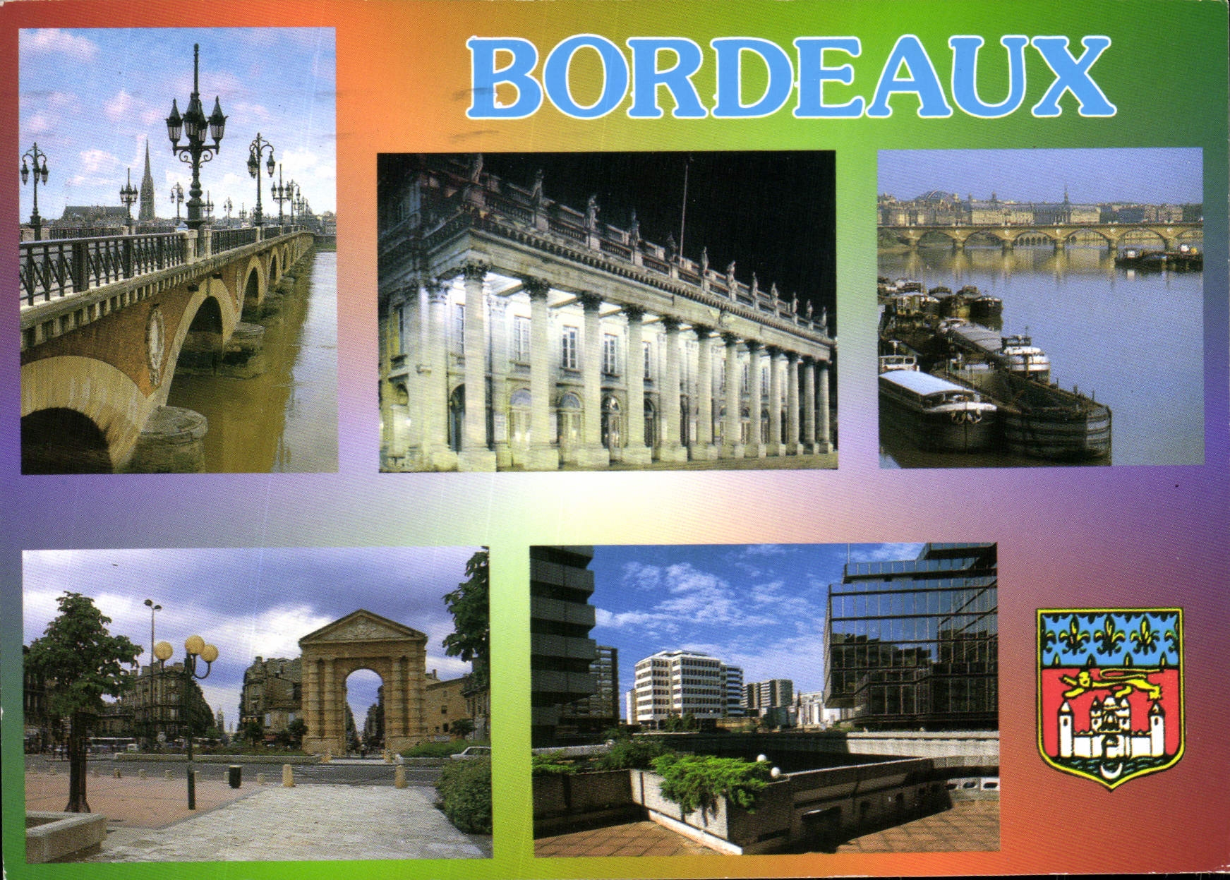 Bordeaux — vue panoramique — Images de France, n°33