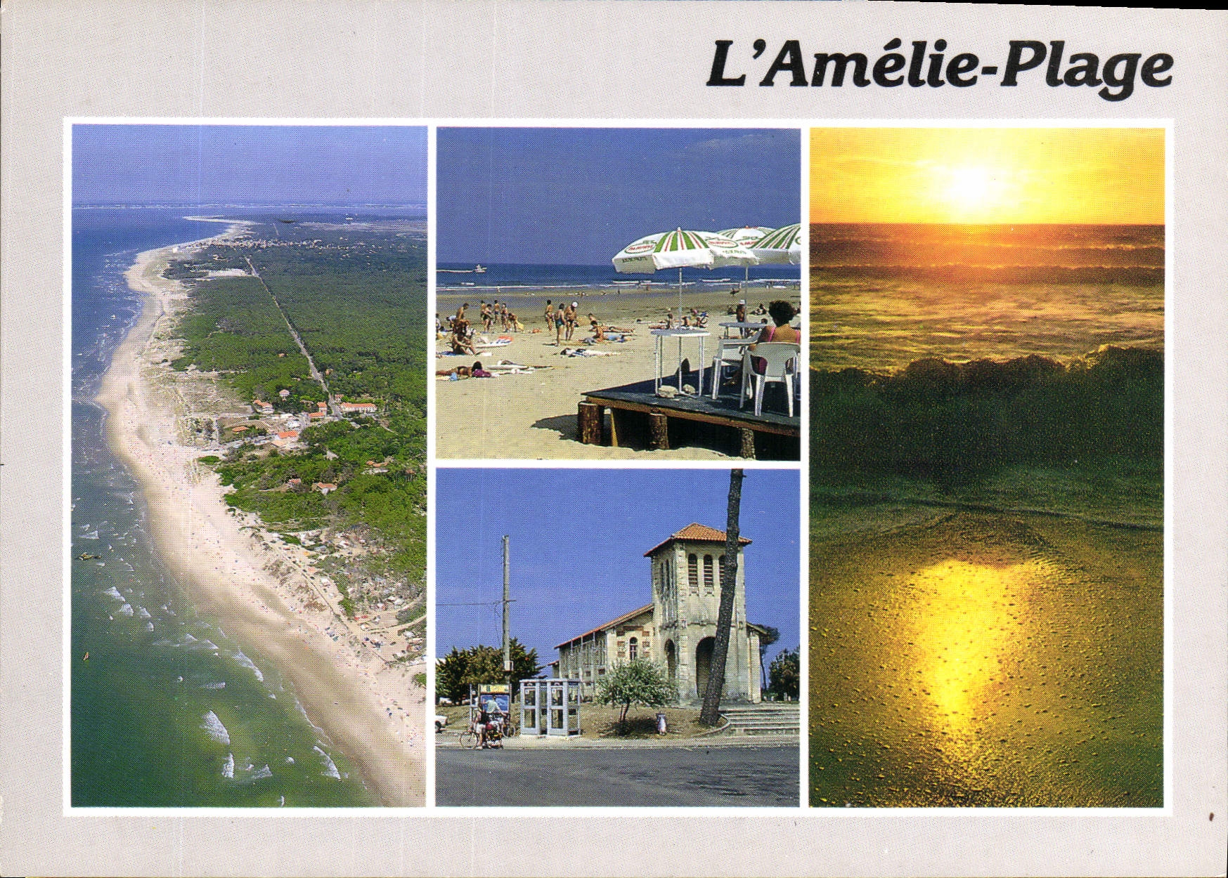CPM Cote Aquitaine L'Amelie Plage Gironde 