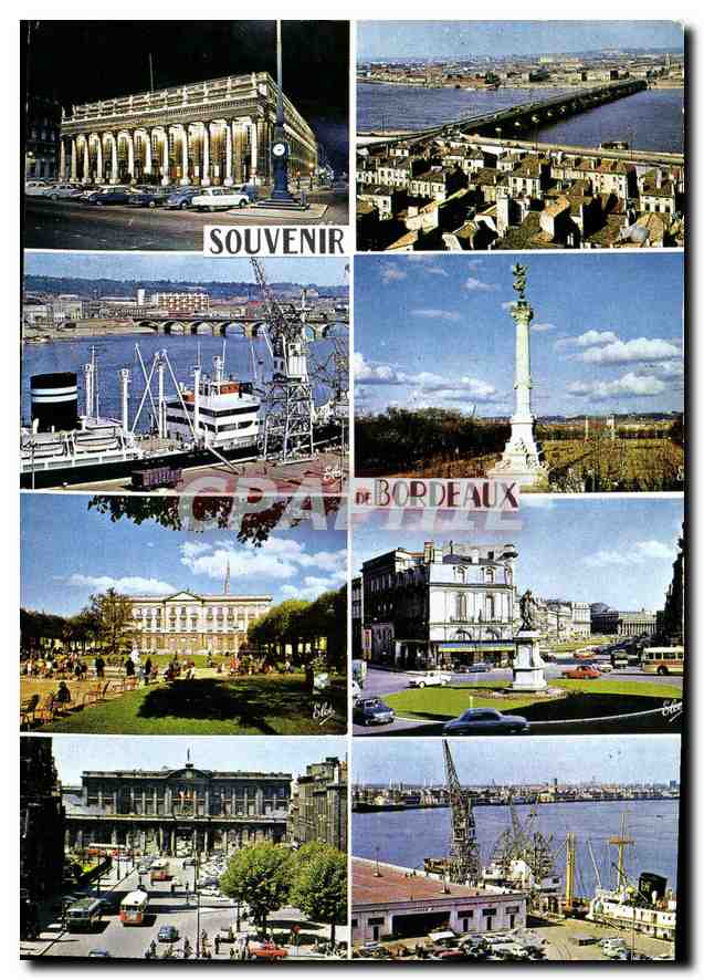 Bordeaux — Erinnerungskarte — Verlag: CPAPHIL, Nr. 3416