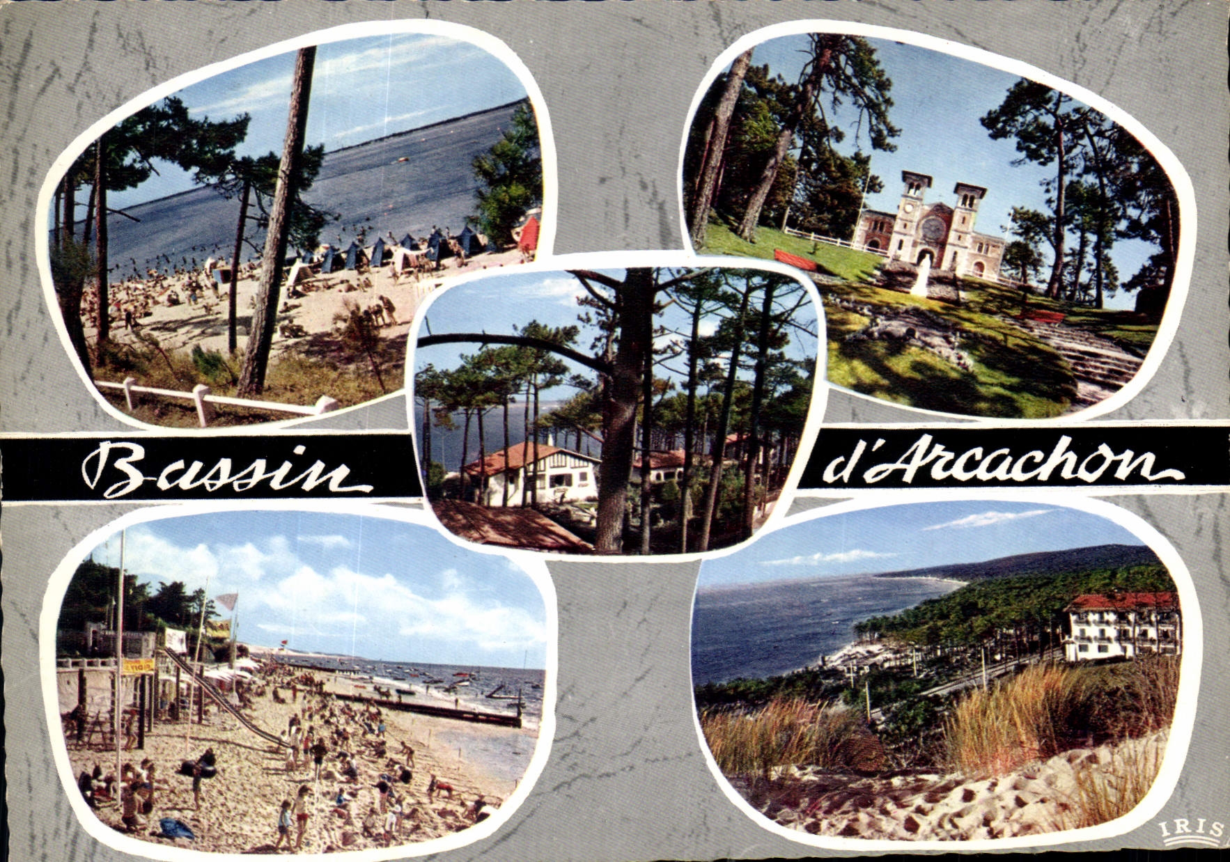 Bassin d'Arcachon — vue panoramique — Éditions Théodjac, n° 33