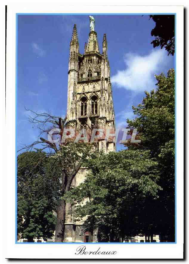 CPM Bordeaux La tour Pey Berland a Bordeaux 