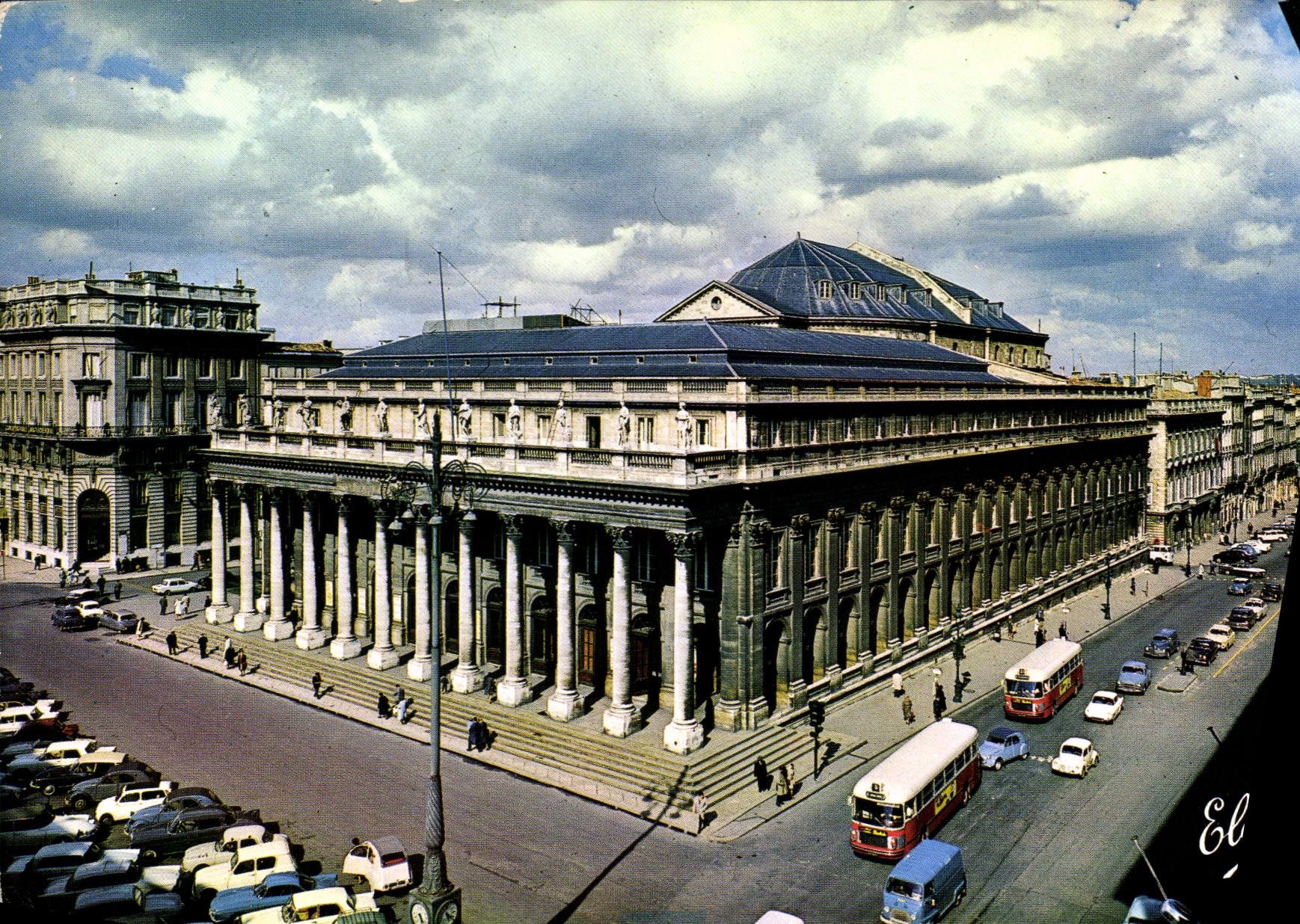 Le Grand-Théâtre — Bordeaux (Gironde) — Éditeur L. Châtagnier