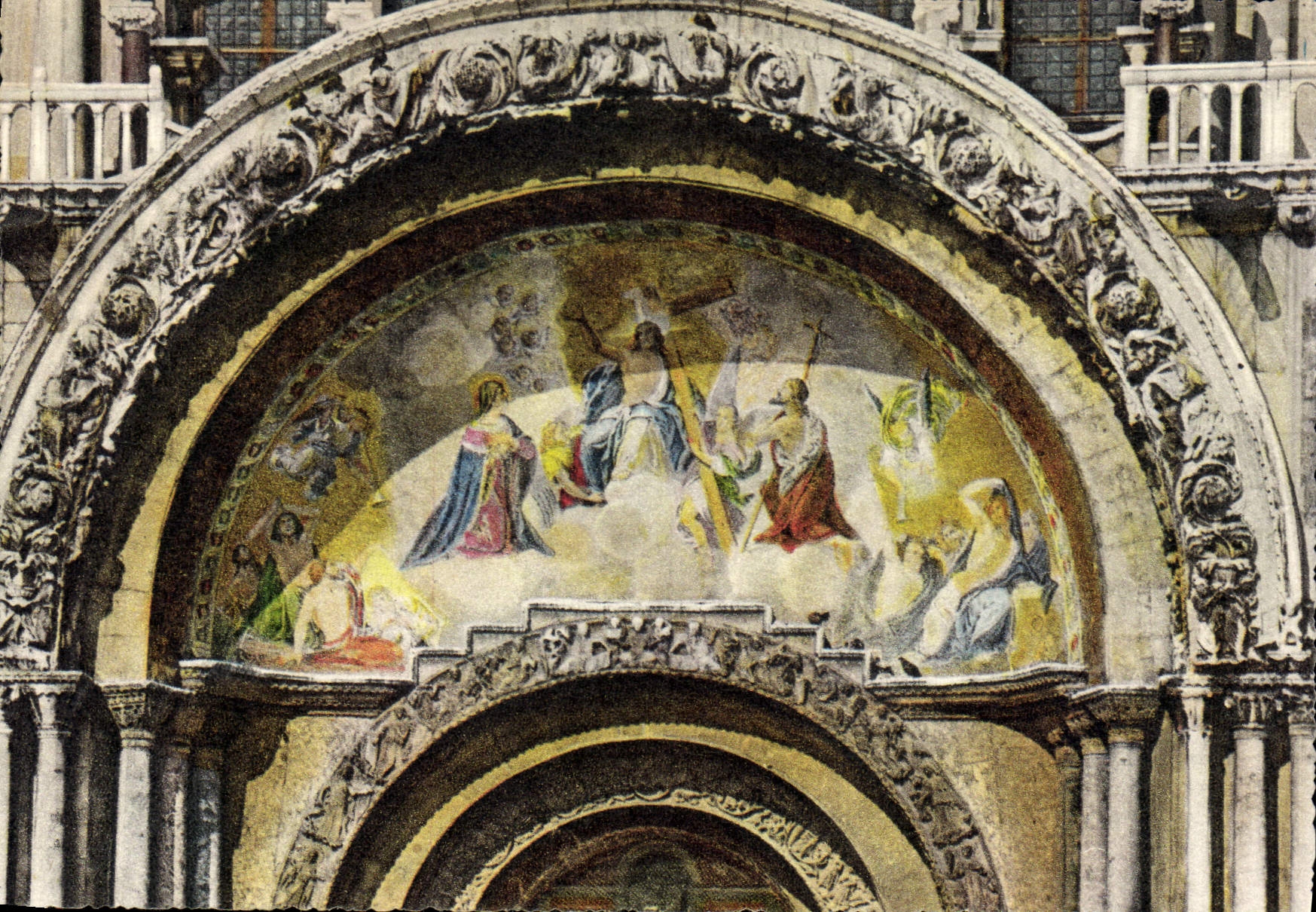 CPM Venezia Basilica s Mateo Particalate 