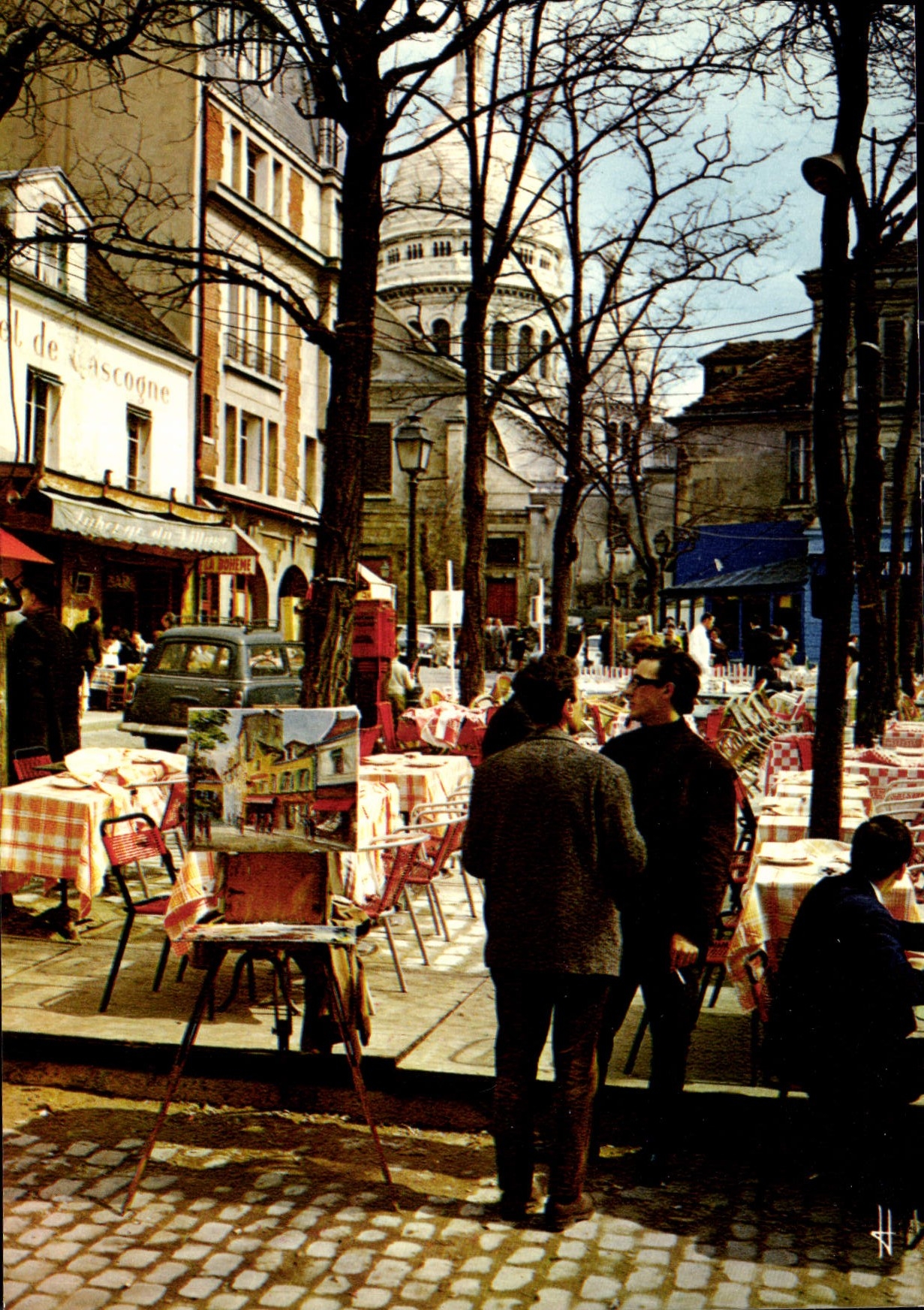 CPM Montmartre La Place du Tertre 