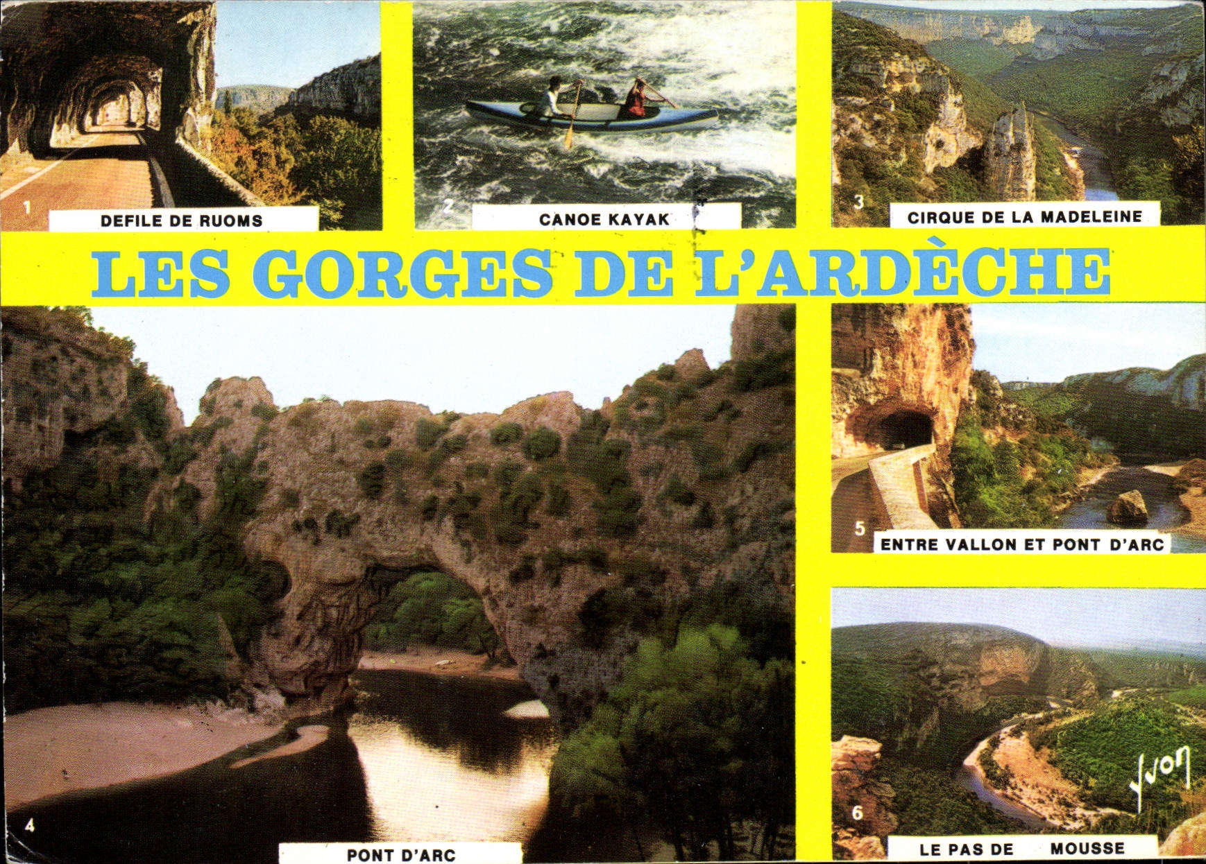 CPM Couleurs et Lumiere de France Gorges de l'Ardeche 