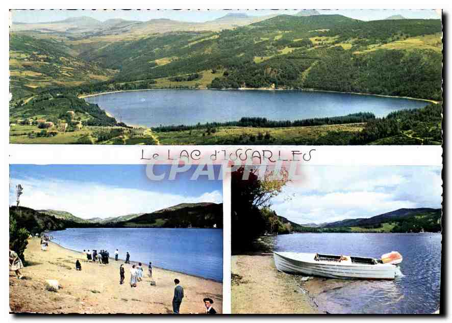 CPM Paysages du Vivarais Le Lac d'Issarles 