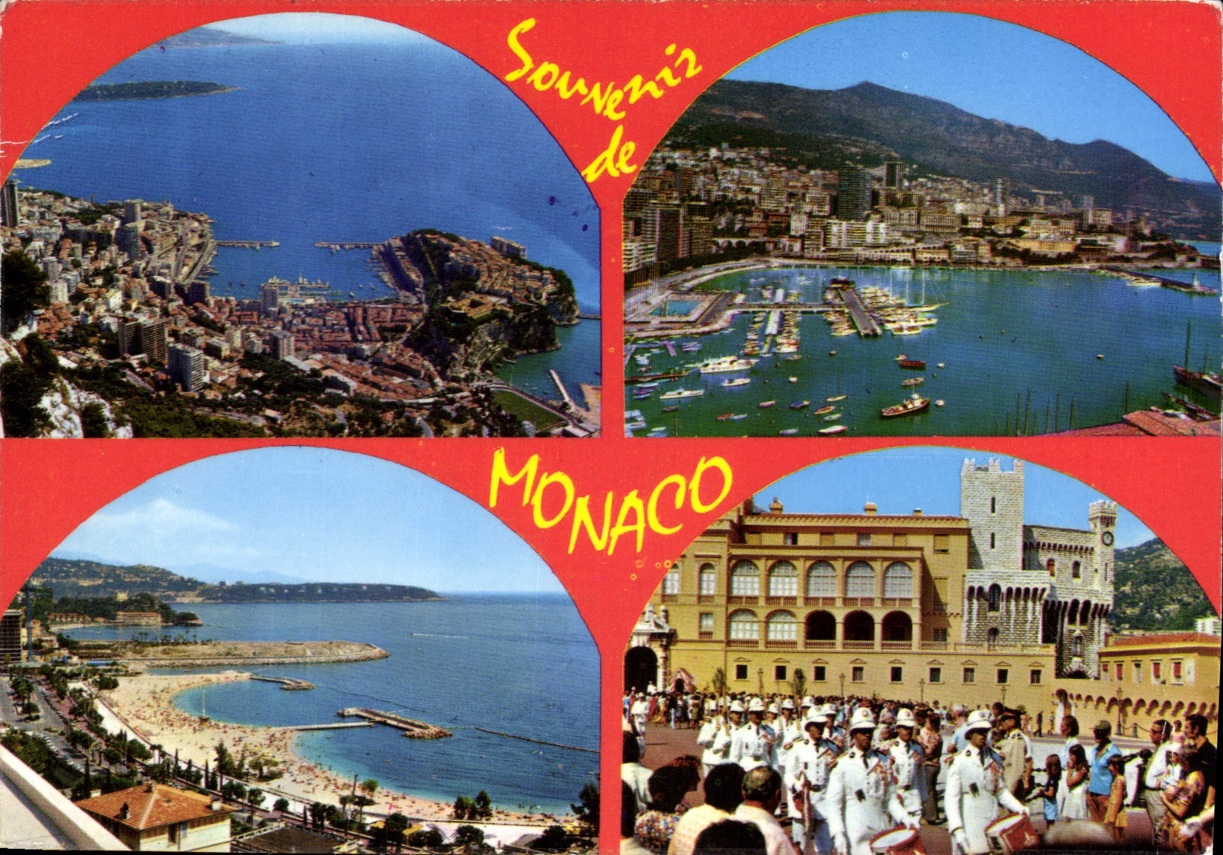 Monaco — Souvenirs de Monaco — Éditeur Y. Bea