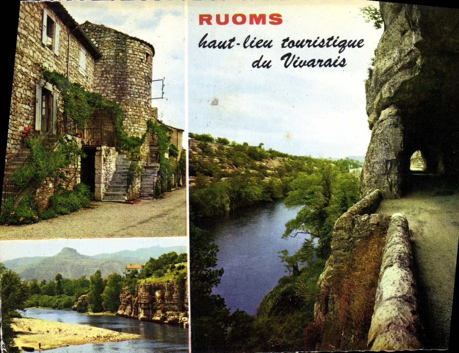 Ruoms — haut-lieu touristique du Vivarais — Éditions J. Cellard