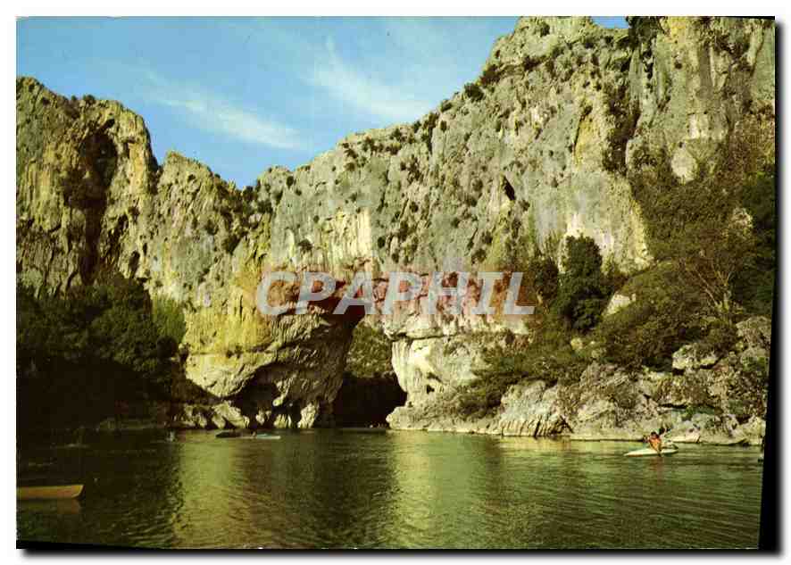 Le Pont d'Arc — Arche naturelle de près de 60 m d'ouverture — Éditions de France, N° 054 580