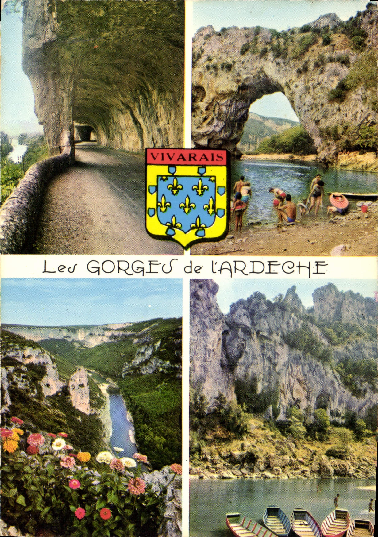 Les Gorges de l'Ardeche — Vivarais — Éditeur ADIA, n° 70659