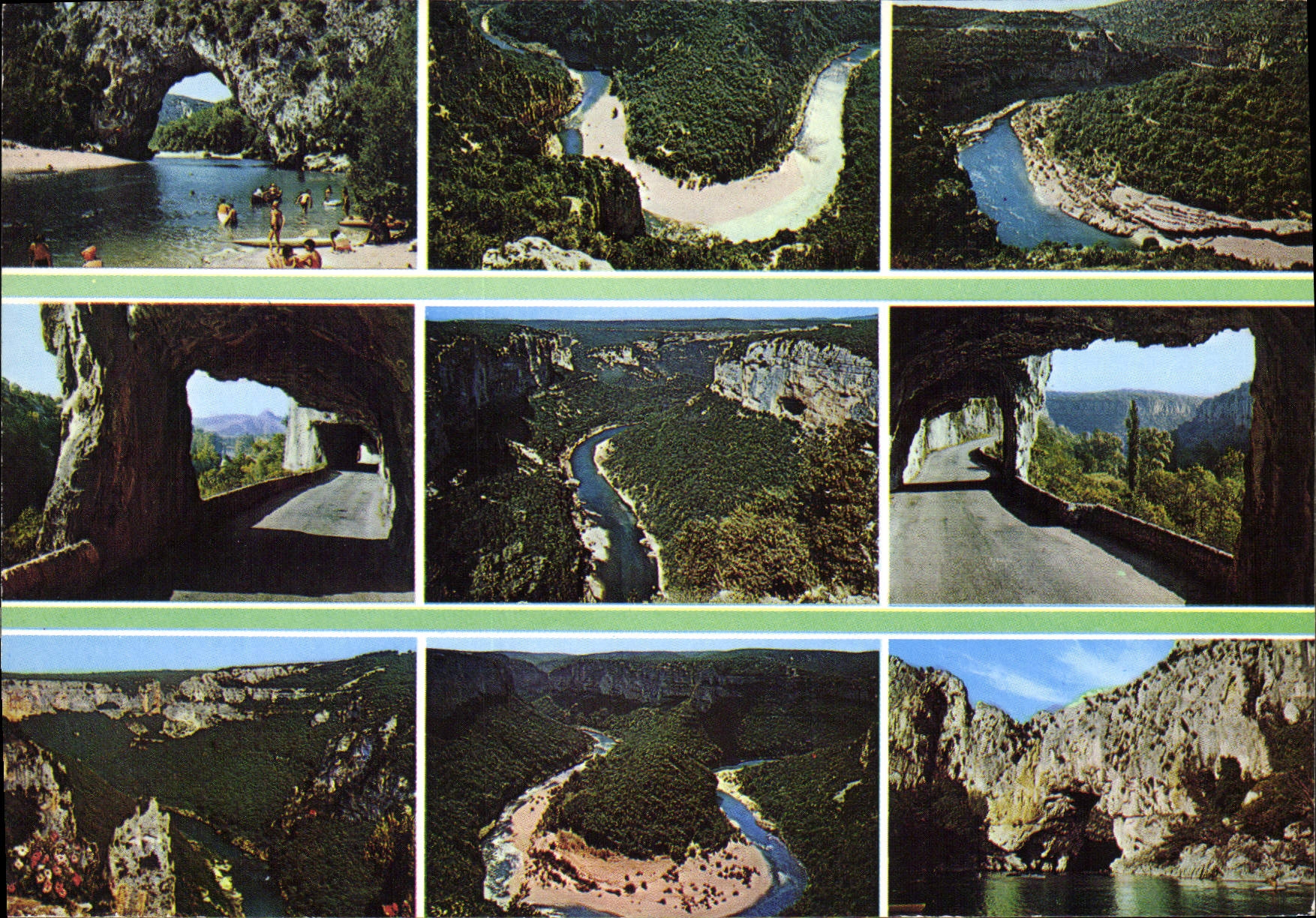 Gorges de l'Arc et Défilé de Ruoms — Paysages du Vivarais — éditions de France