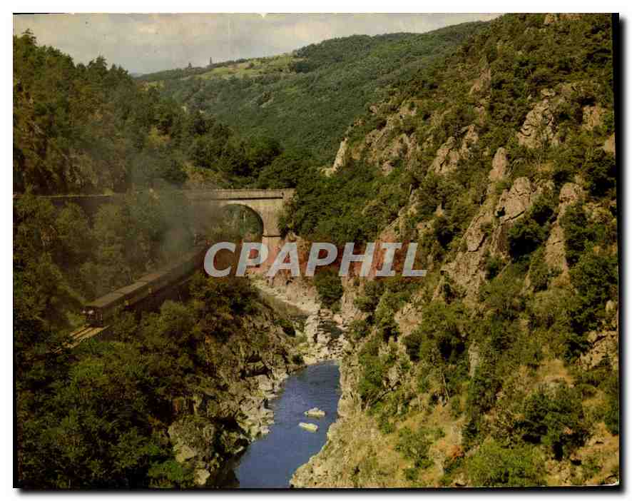 Les Gorges du Doux — entre Tournon et Lamastre — Éd. J. Celt, Ardèche