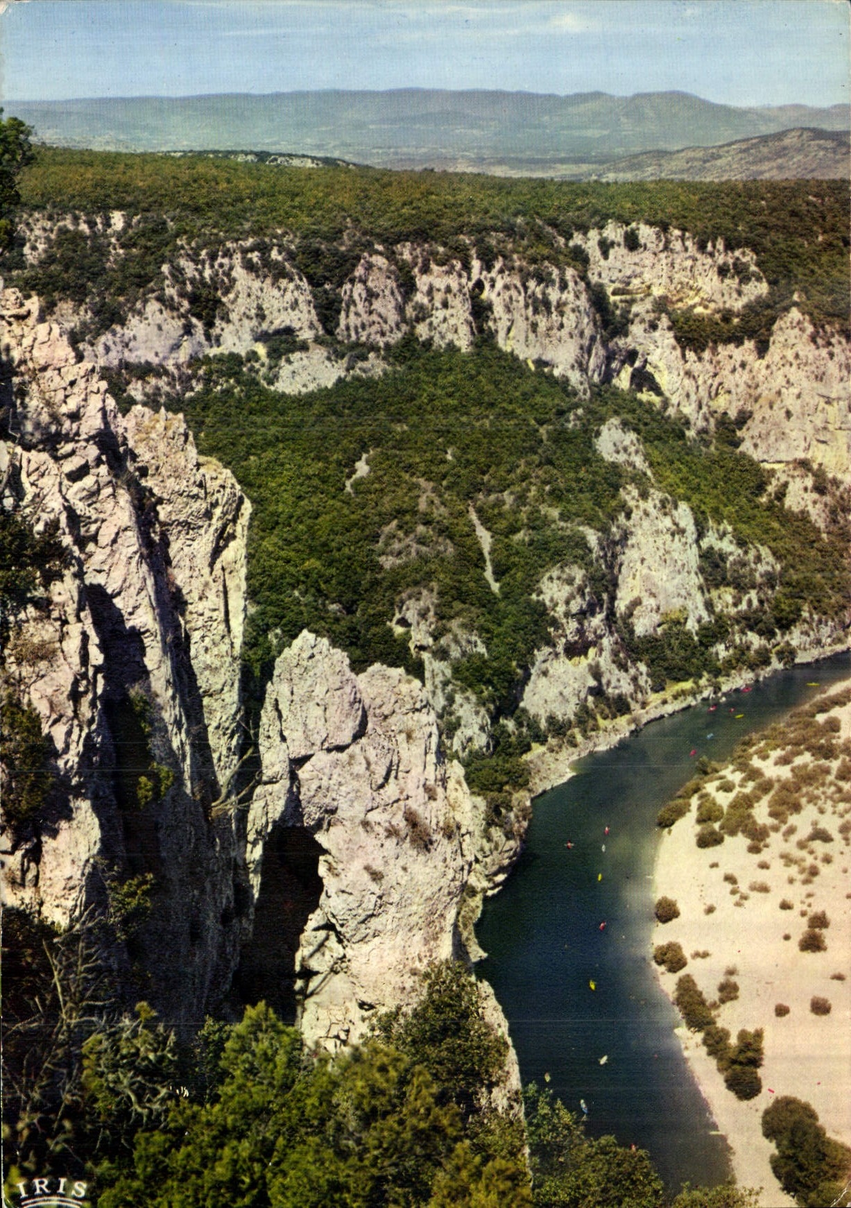 CPM Ardeche Pittoresque Route touristique des gorges de l'ardeche