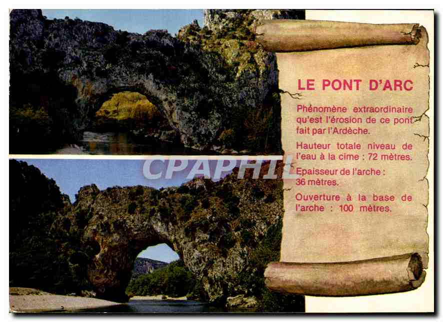 Der Pont d'Arc — Ardèche — editions de France