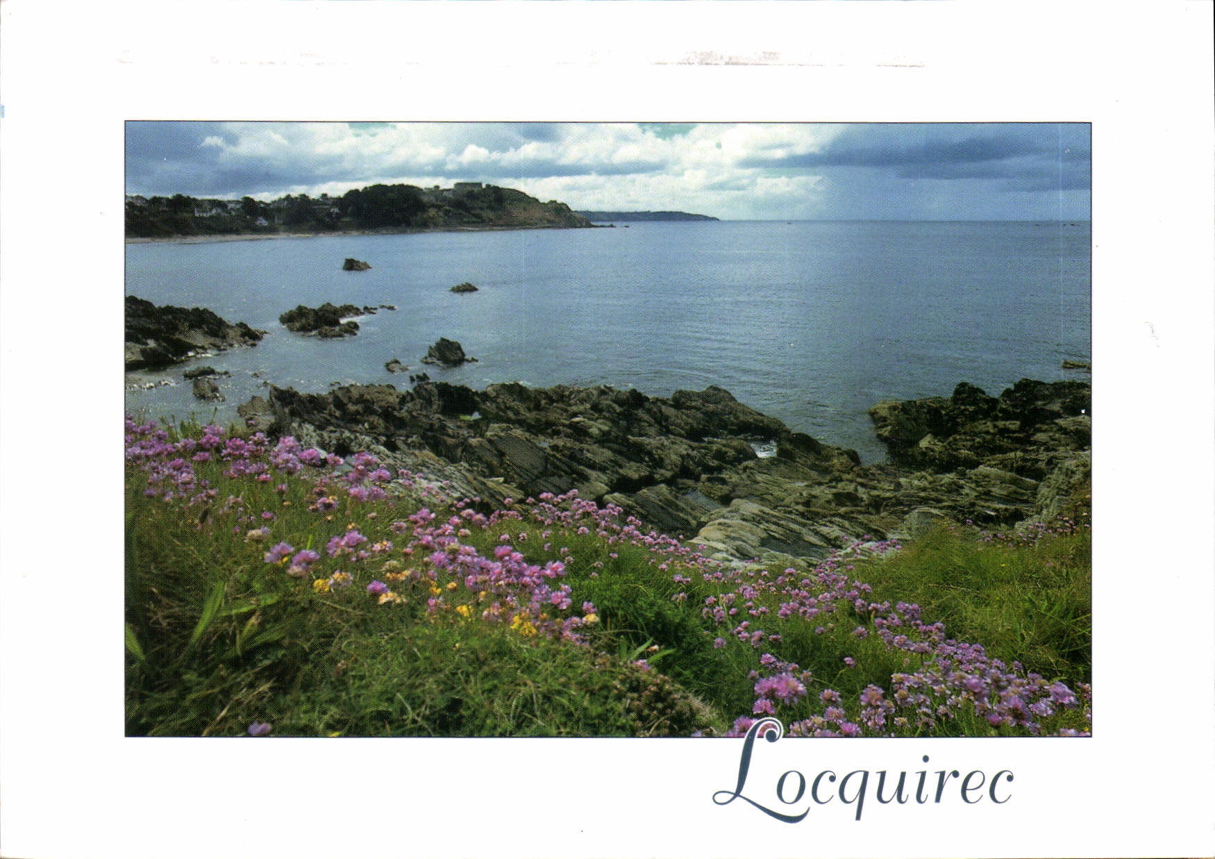 CPM Locquirec La baie de Pors ai Villiee 