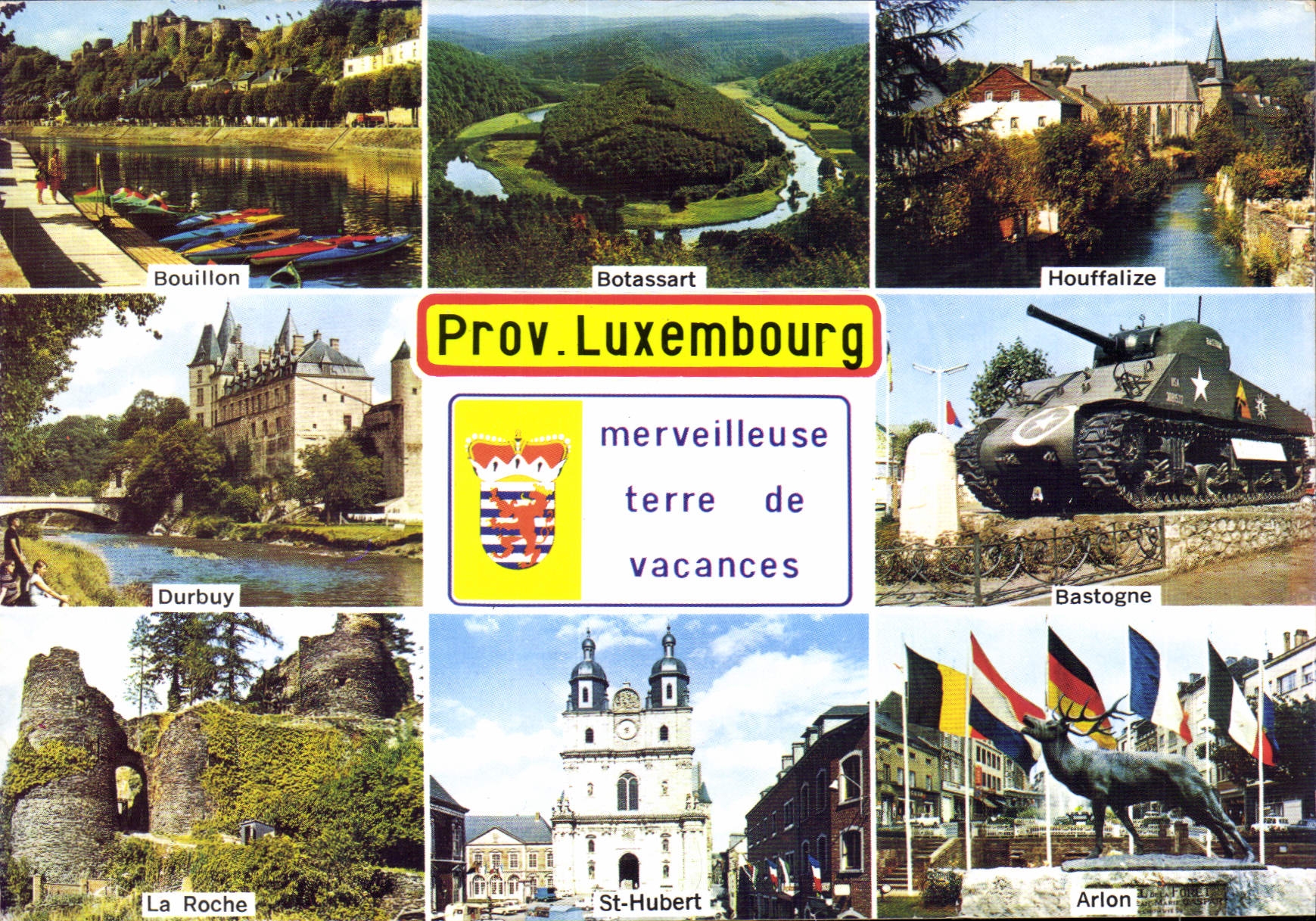 Prov. Luxemburg — wundervolles Urlaubsland — Edit. Thill, S.A., Brüssel