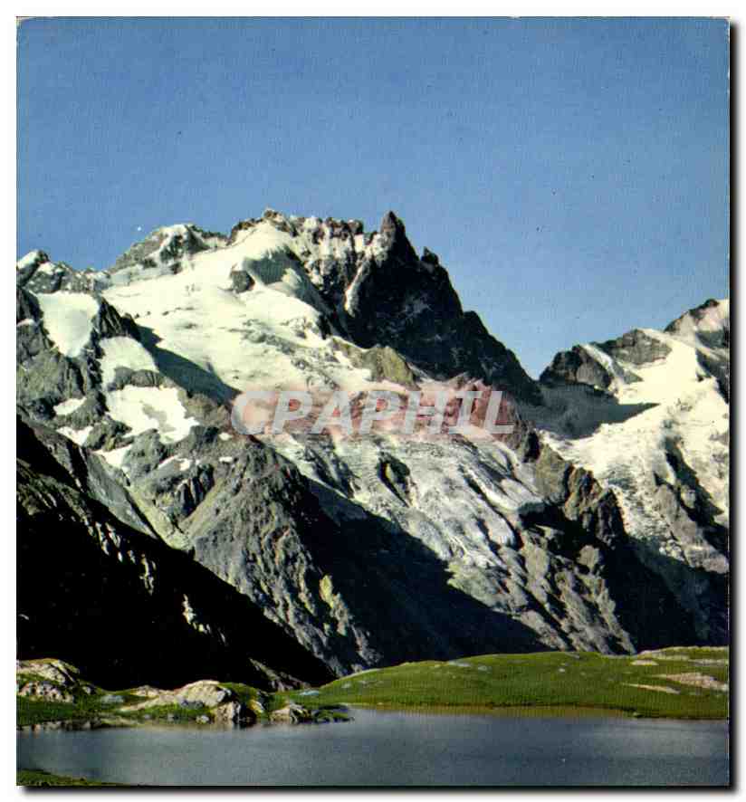 Le Grand Pic de la Meije et le Glacier du Rateau — En Oisans — Éditions Mauvias B.P. 1340