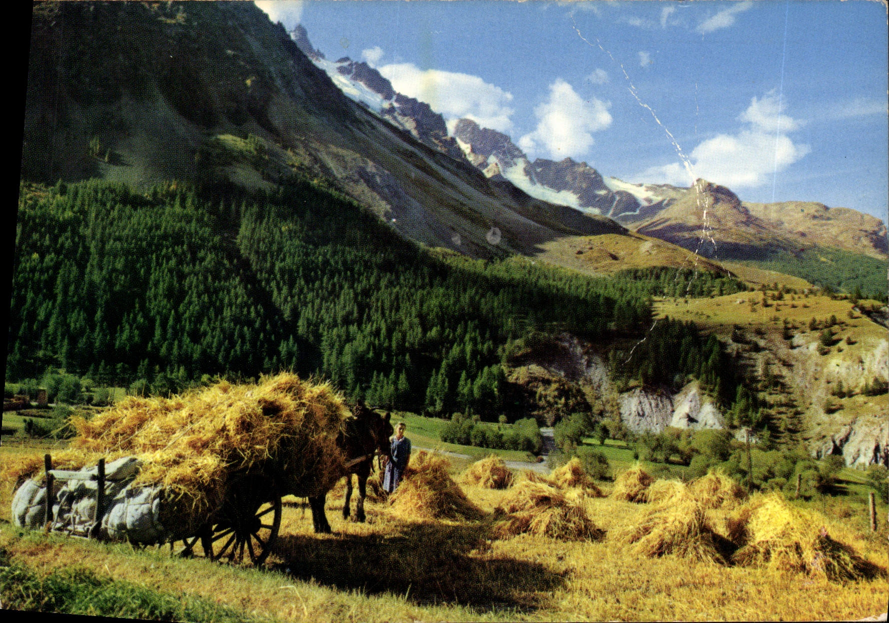 CPM Les Alpes en couleurs naturelles L'Oisans Entre Grenoble et Briancon 