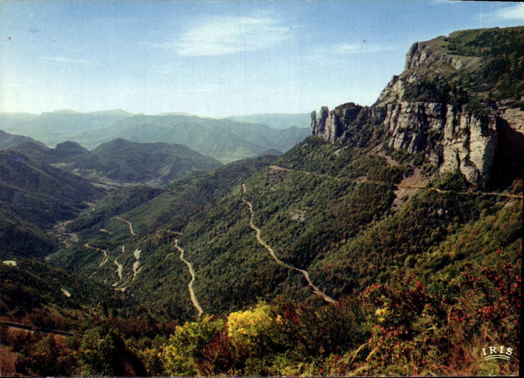 La route du col de Rousset en automne — Éditions "La Cisogne" — n° 38.000.70