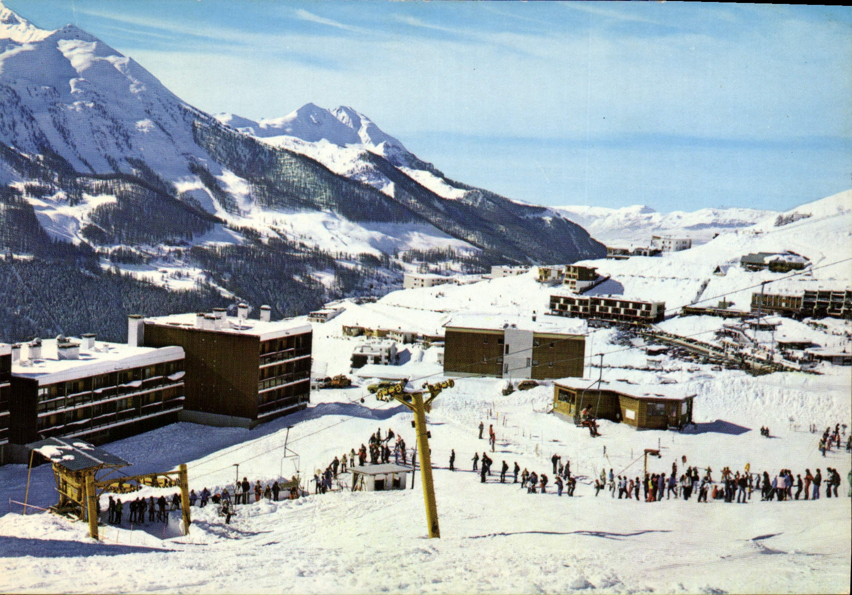 Station Orcières-Merlette — 1850-2650 m — Imprime en Italie