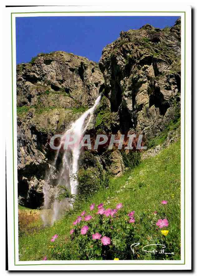 CPM Les Hautes Alpes Vallee du Valgaudemar La Cascade du Casset 