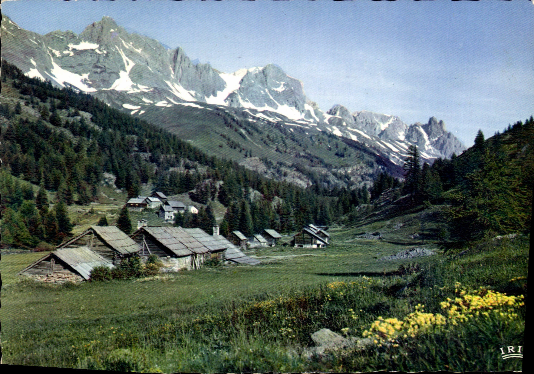 Village d'Alpage — Vallée de Névache — Les Belles Alpes Françaises, PP 2587