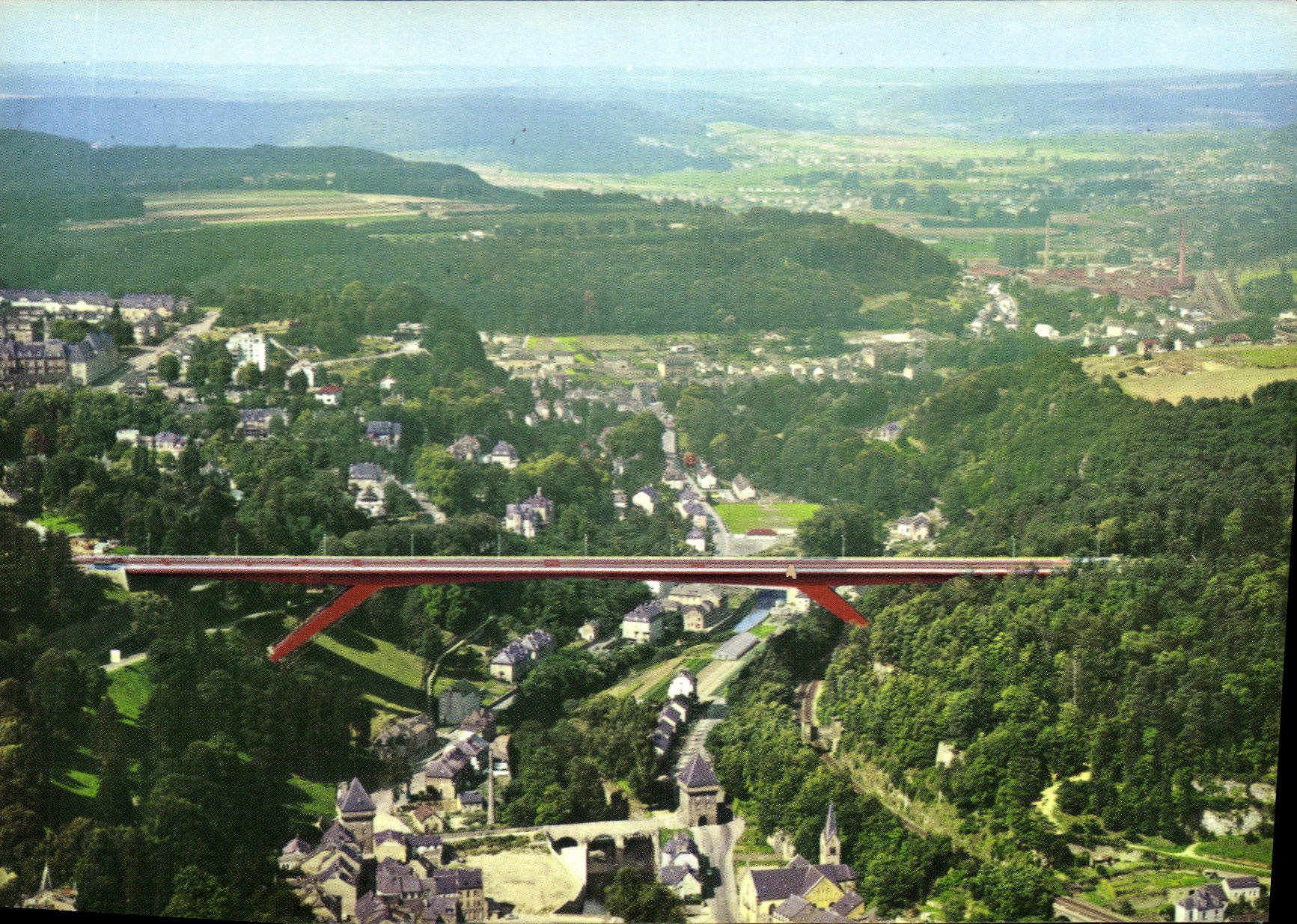 Pont Grande-Duchesse Charlotte — Luxembourg — éditeur MRM S. Luxembourg, n° 8