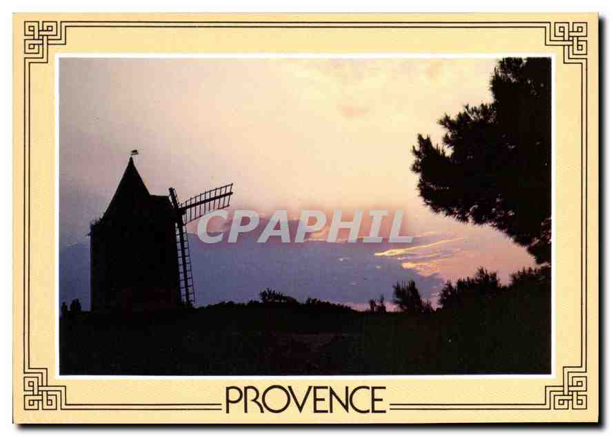 CPM Provence Le moulin de Daudet 