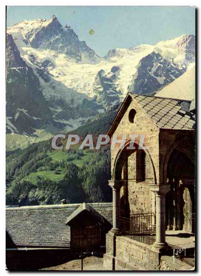 La Méije vue du village des Terrasses — Hautes-Alpes — Éditions d'Art YVON