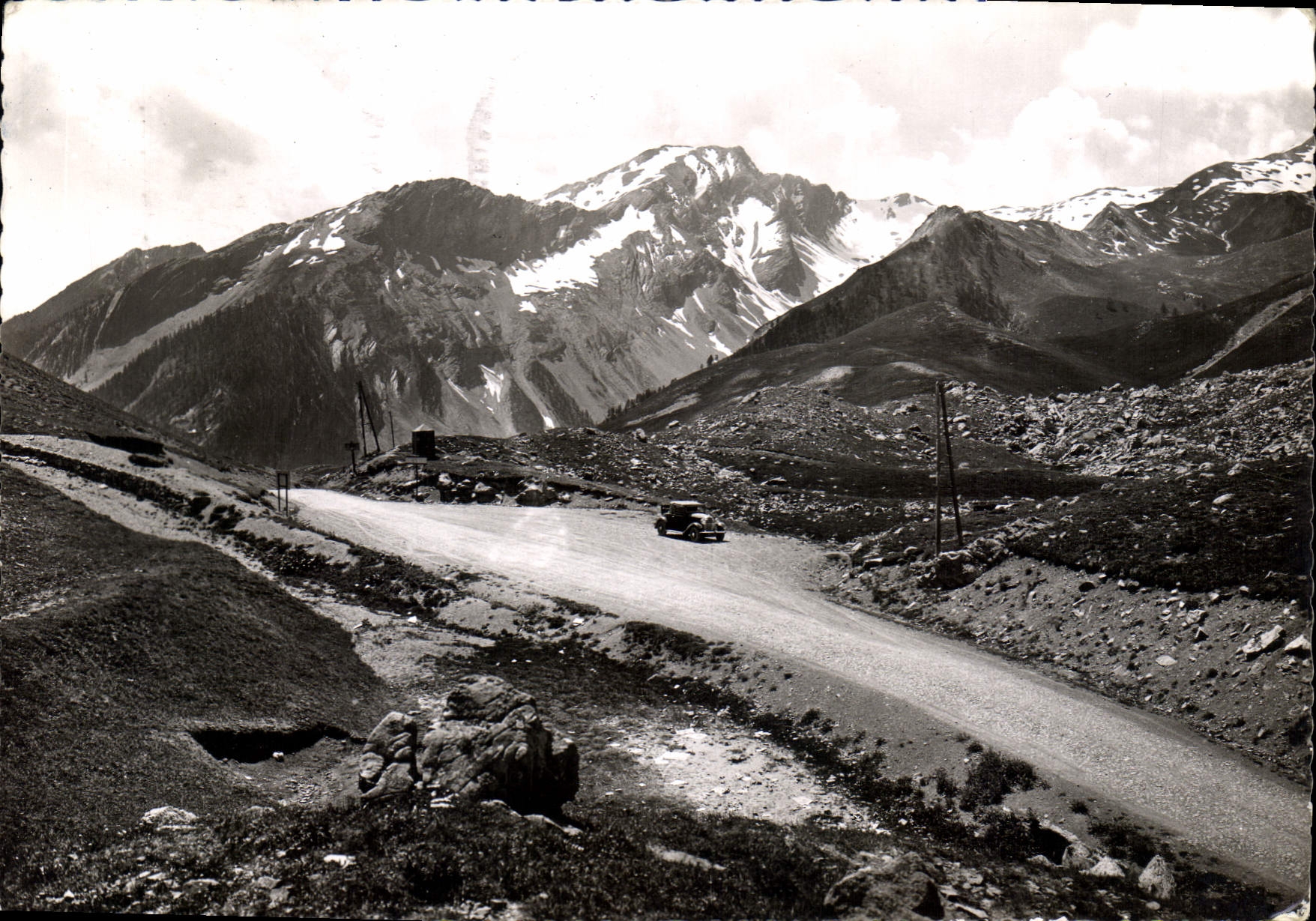 La Route des Grandes Alpes — 1075 - COL de VARS (alt. 2111 m.) — Edit. AJAX, 4, r. Comte-Félix-Gastaldi