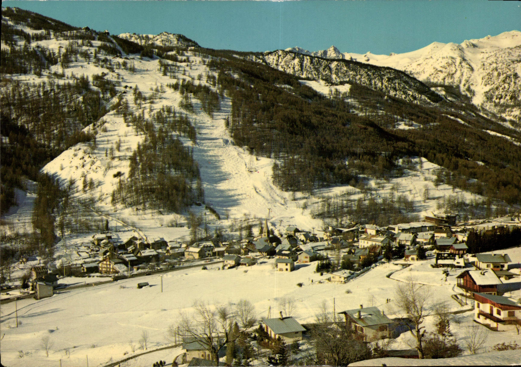 Serre Chevalier - Chantemerle (Hautes-Alpes) — Vue générale - Les Pistes — Éditions Cellard Bron