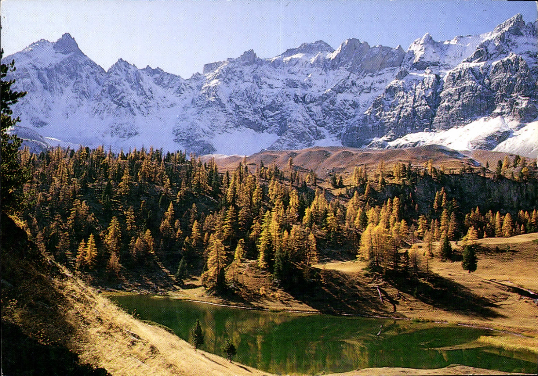 CPM Les Hautes Alpes Le Queyras Lac Miroir 
