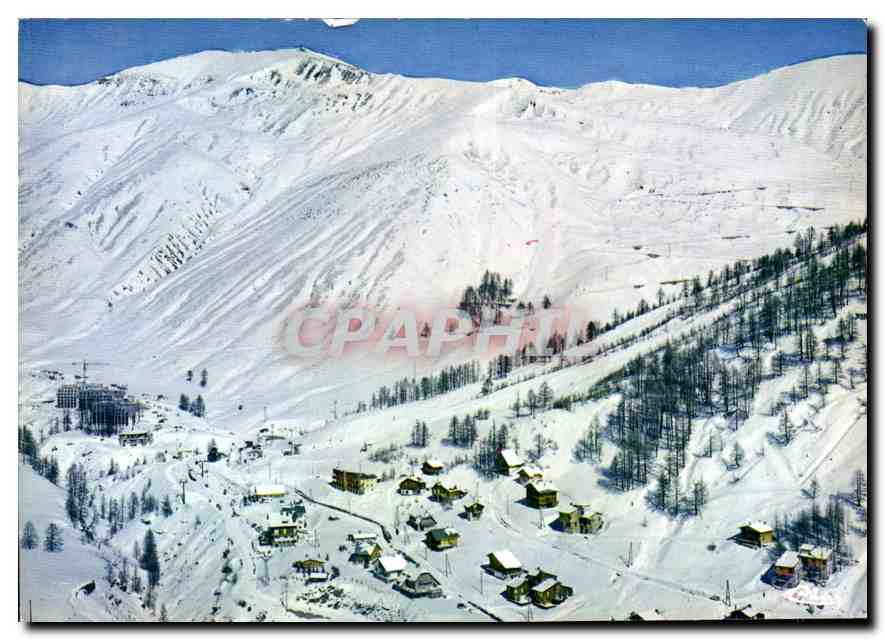 CPM La foux d'Allos Alpes de Hte Prov Vue generale aerienne 