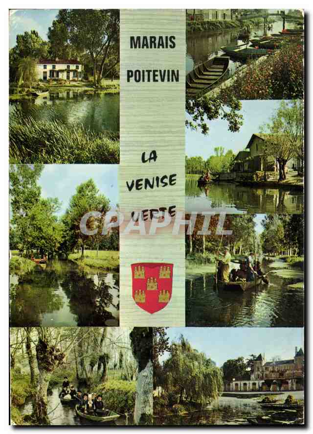 CPM Marais Poitevin la Venise Verte 
