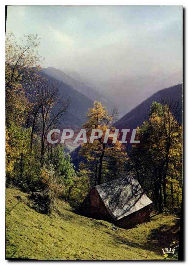 CPM Areige Touristique Matinee d'automne en Couresans La Bergerie 