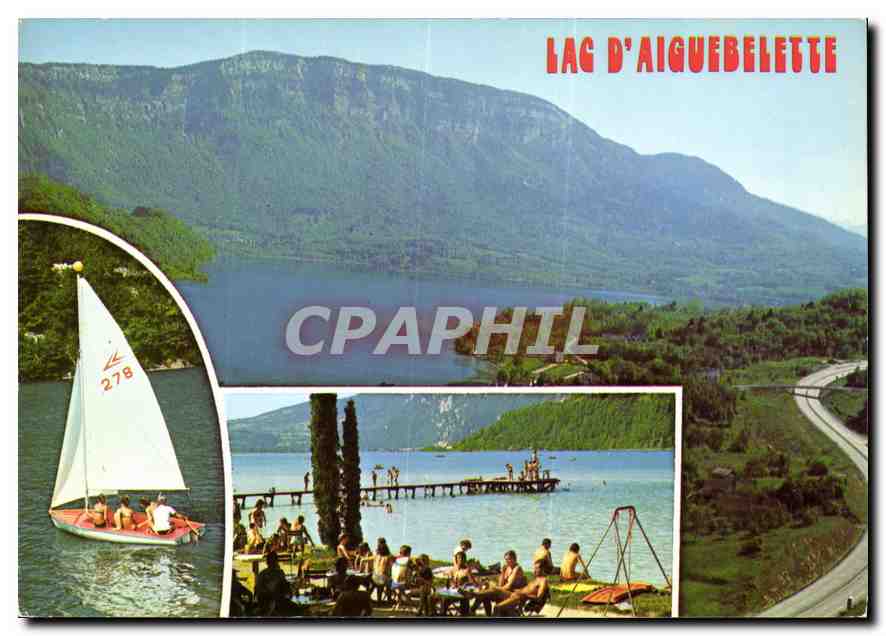 CPM Lac d'Aiguebelette 