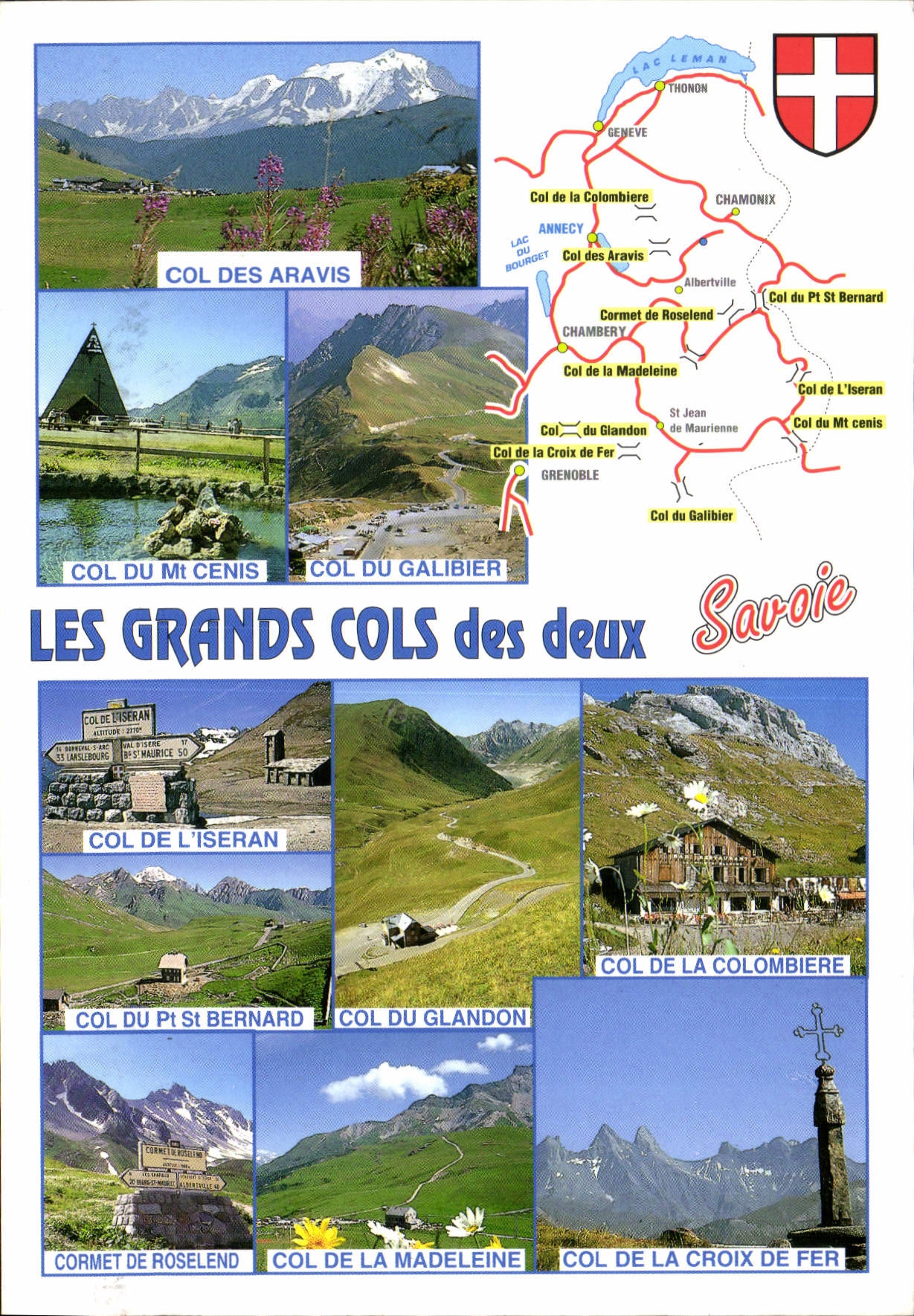 CPM Les Grands Cols des deux Savoie 