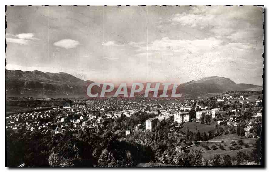 CPM La Savoie Pittoresque Aix les Bains Vue generale et le Lac du Bourget 