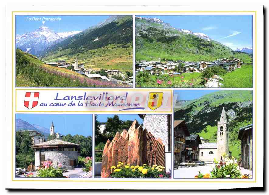 CPM Lanslevillard au de la Haute Maurienne 