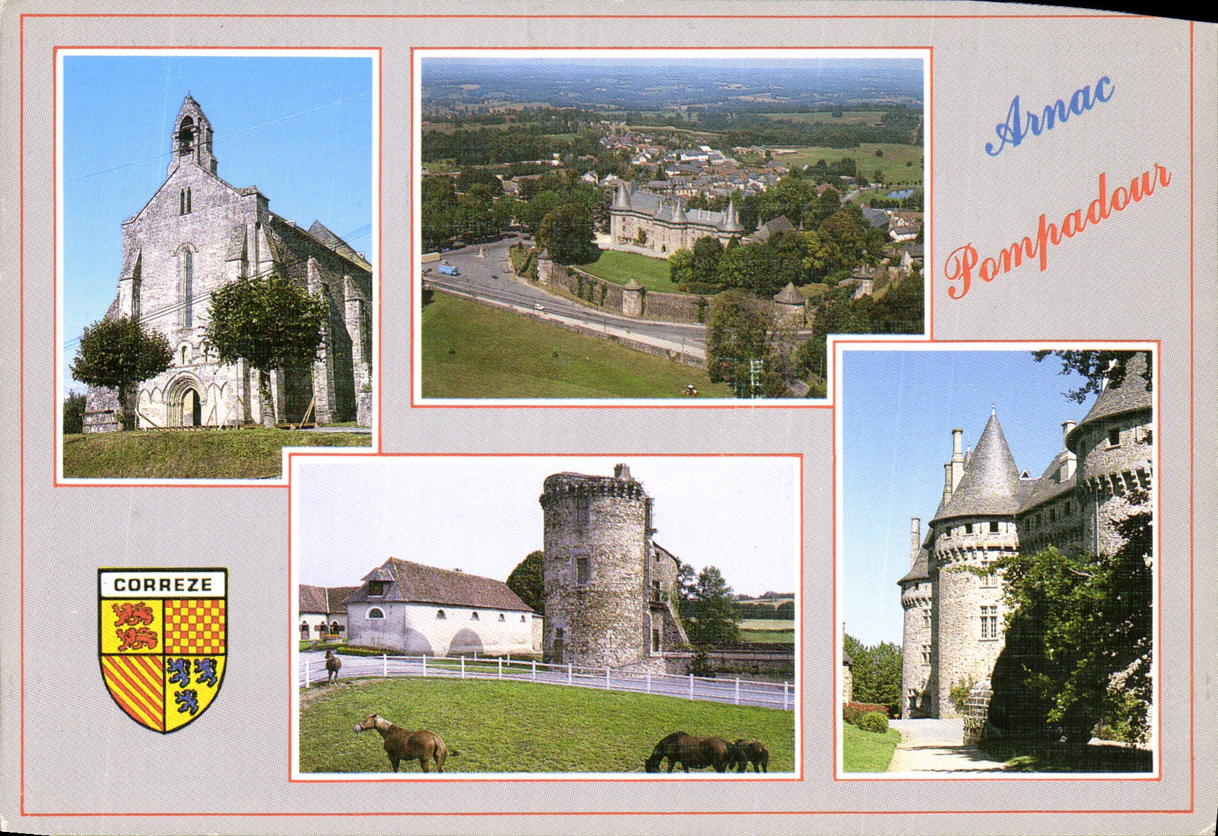 CPM La Correze Pittoresque Arnac Pompadour Cite du Cheval 
