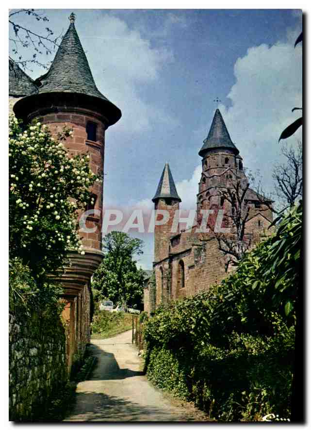 Collonges-la-Rouge — Cité médiévale — Imprimeur Combier, Mâcon